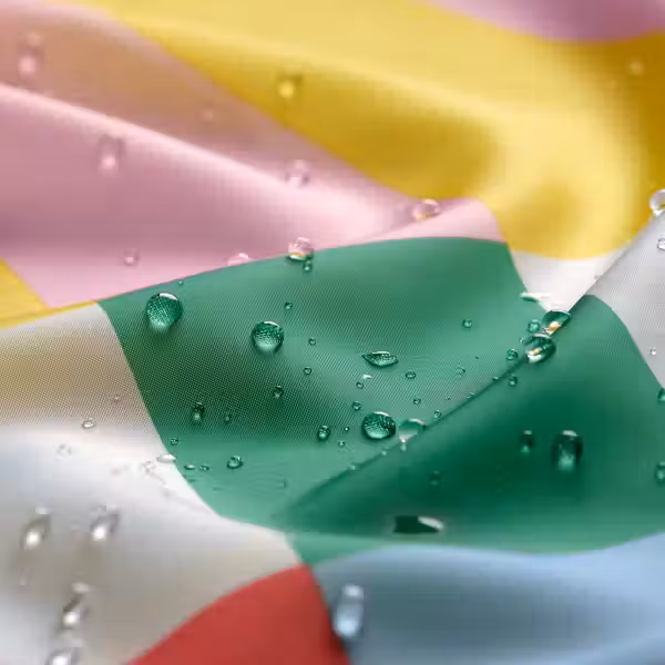 BANJANTRÄD БАНЬЕНТРЭД Штора для ванной - разноцветный 180x200 см - схема-чертеж с размерами