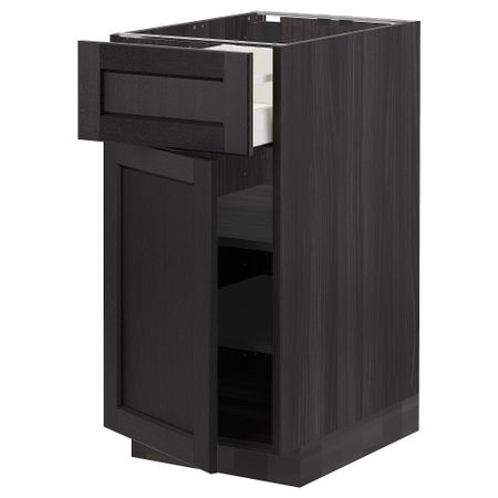Напольный шкаф с ящиком, дверцей, 40x60 cm IKEA METOD МЕТОД, MAXIMERA МАКСИМЕРА 294.581.83