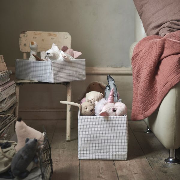 Ящик с отделениями, белый, серый 20x34x10 см IKEA СТУК 503.682.08 - фото 3