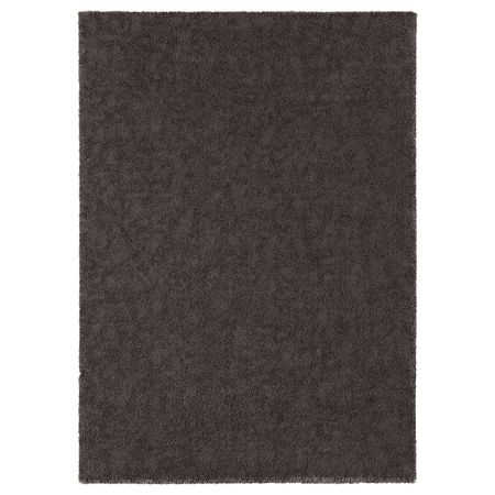 Ковер, короткий ворс, темно-серый 170x240 см IKEA STOENSE СТОЭНСЕ 904.268.24