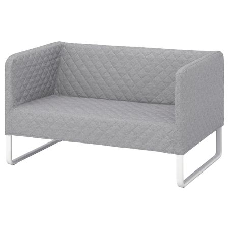 2-местный диван, Книса светло-серый IKEA KNOPPARP КНОППАРП 504.246.24