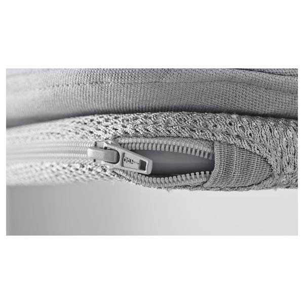 Кресло c высокой спинкой НОЛЬБИН, березовый шпон, серый - схема-чертеж с размерами