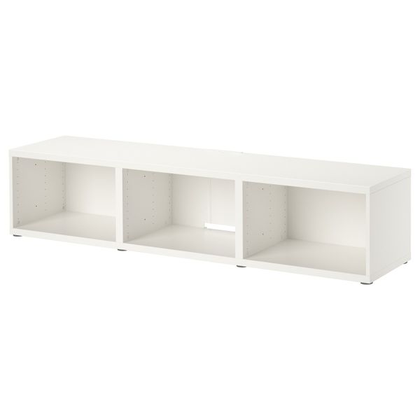 Тумба под ТВ, белый, 180x40x38 см IKEA БЕСТО 302.994.33 - фото 1