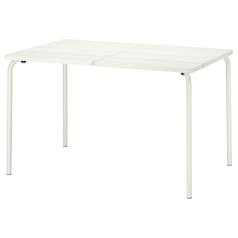 Садовый стол ВЭДДО, белый (116x74 см) - фото 1