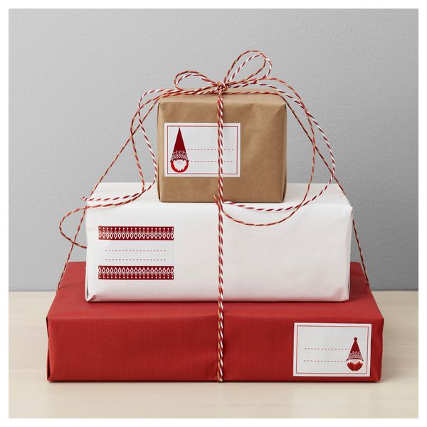 Наклейки ВИНТЕР 2017, белый, красный - схема-чертеж с размерами