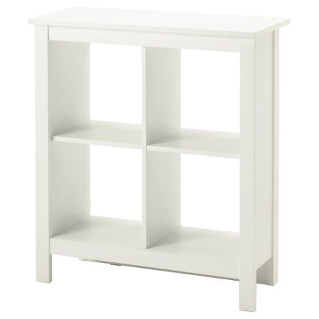 Стеллаж ТОМНЭС, белый (81x92 см)