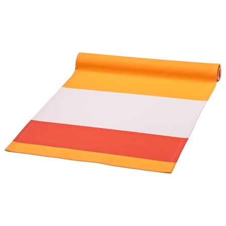Дорожка настольная УРЬЯ, красный, светло-розовый оранжевый (40x140 см)