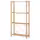 IVAR 1 секция/полки - сосна 89x30x179 см