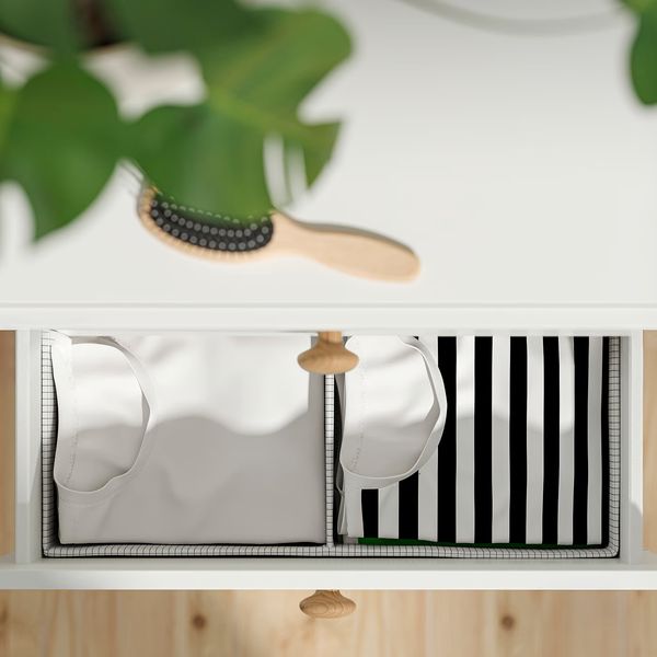 LASTARE ЛАСТАРЕ Комод с 4 ящиками - белый 60x42x100 см - фото 5