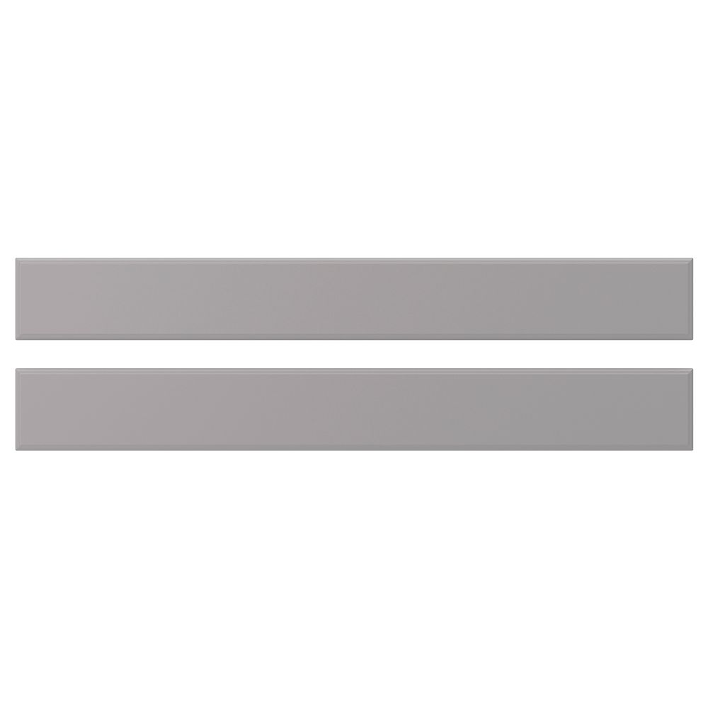 Фронтальная панель ящика, серый, 80x10 см IKEA BODBYN БУДБИН 602.210.51 - фото 1