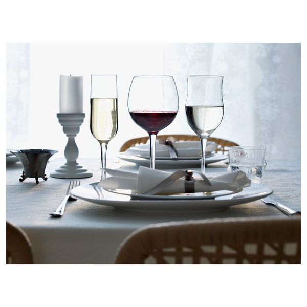 Бокал для шампанского ХЕДЕРЛИГ, прозрачное стекло (22 сл) - фото 4