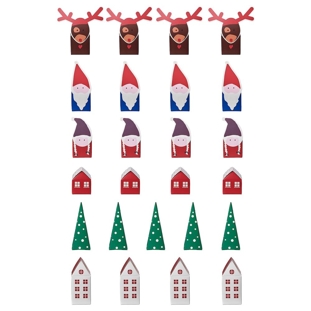 Рождественский календарь, 25 предмета IKEA ВИНТЕРФЕСТ 204.376.23 - фото 1