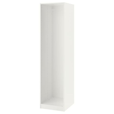 PAX Каркас гардероба - белый 50x58x201 см