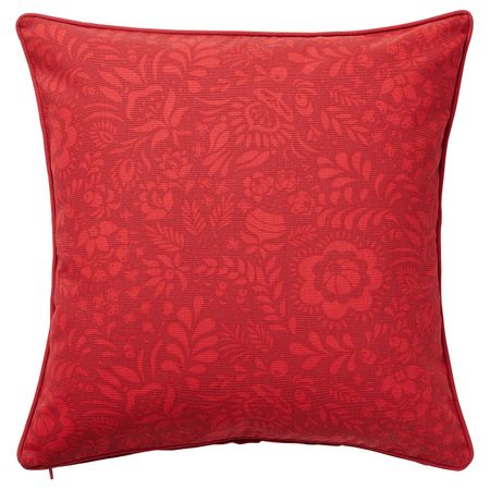 Чехол на подушку, красный, 50x50 см IKEA ВИНТЕР 2019 604.474.08
