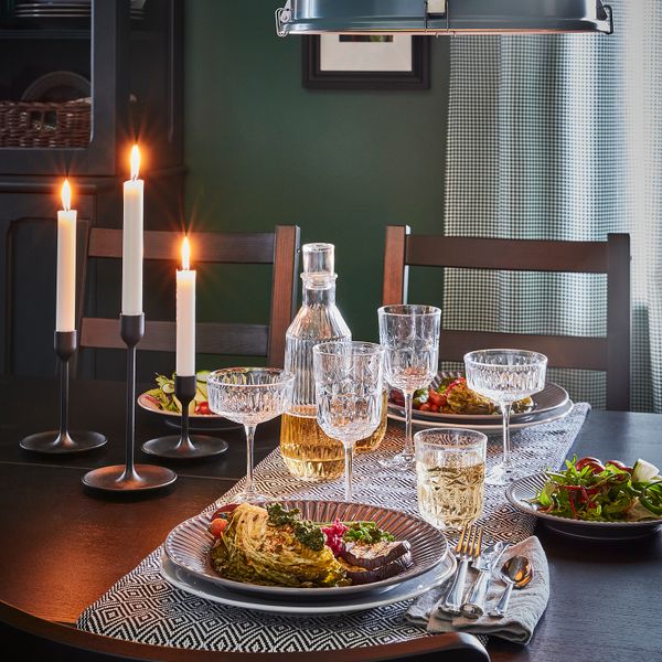 Графин с пробкой, прозрачное стекло, с рисунком, 0.9 л IKEA SÄLLSKAPLIG СЭЛЛЬСКАПЛИГ 304.729.08 - фото 9