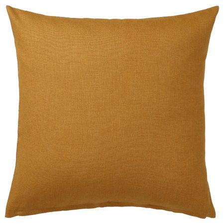 Чехол на подушку, 50x50 см, темный золотисто-коричневый IKEA VIGDIS ВИГДИС 004.565.42