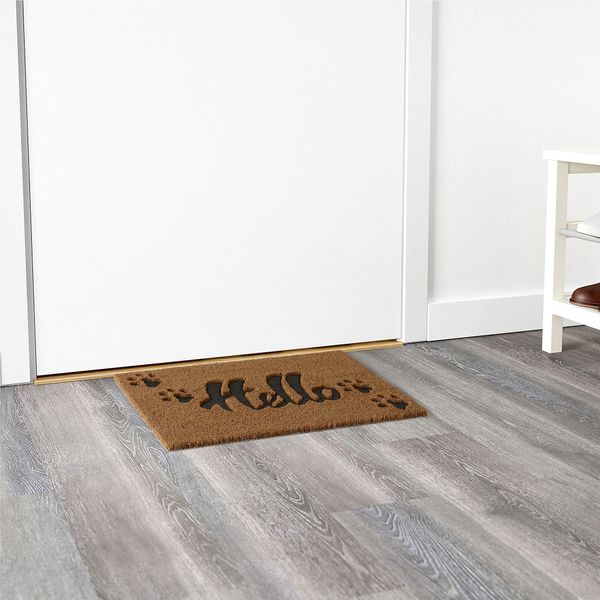 Придверный коврик, 40x60 см, черный IKEA KÖLKÄR 605.055.87 - фото 3