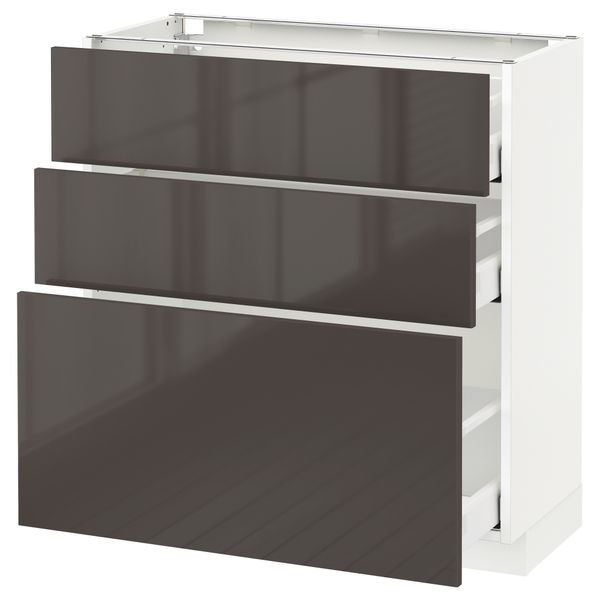 IKEA, вид спереди - схема-чертеж с размерами