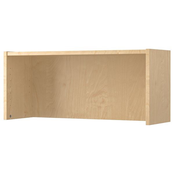 Верхняя полка, 80x28x35 см, березовый шпон IKEA BILLY БИЛЛИ 502.798.15 - фото 1