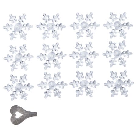 Украшение для гирлянды СТРОЛА, снежинки