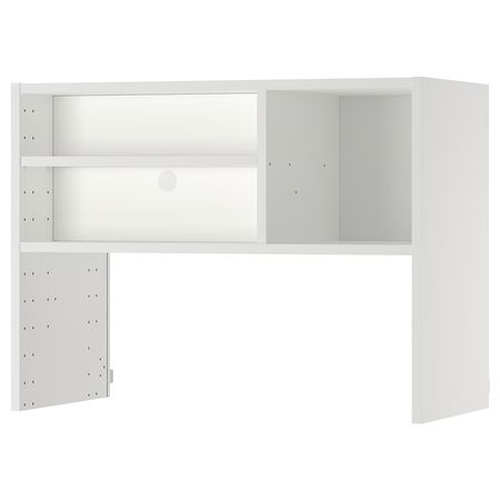 METOD Шкаф для встр вытяжки - белый 80x37x60 см