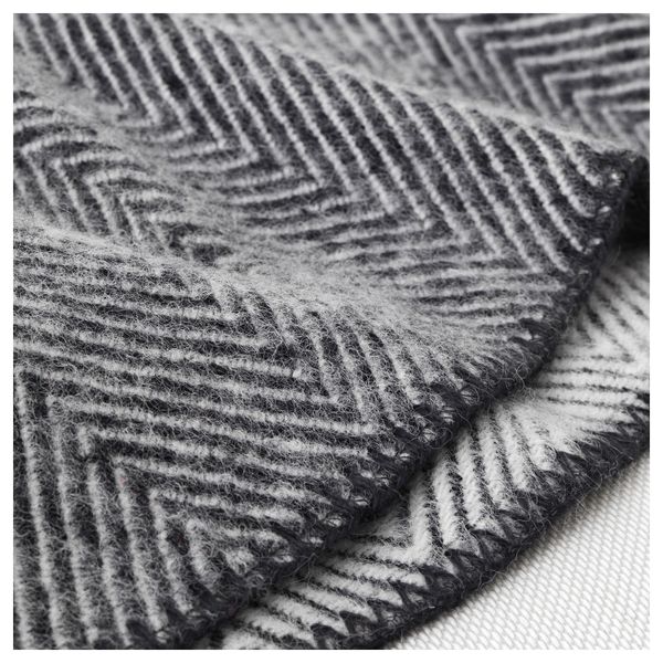 Плед СТРИМЛЁНН, серый (150x200 см) - фото 2