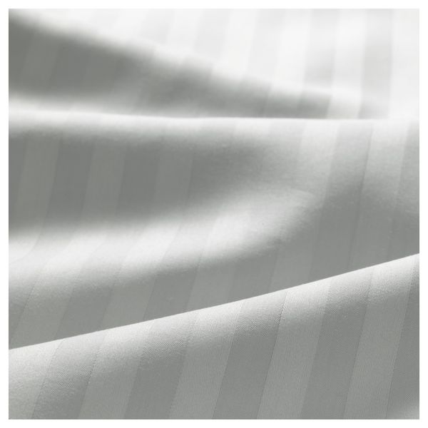 Пододеяльник и 2 наволочки НАТТЭСМИН, светло-серый (200x200/50x70 см) - фото 4