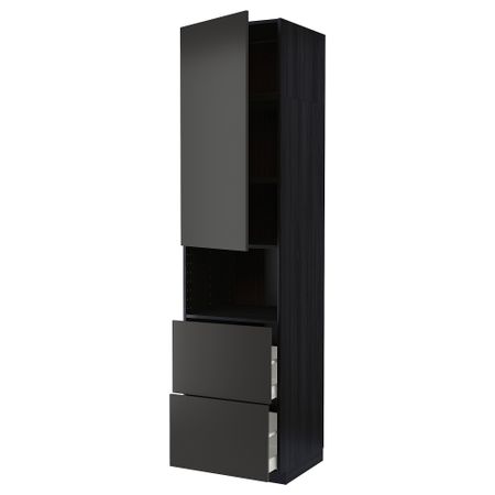 Высокий шкаф для СВЧ, дверца,2ящика IKEA METOD МЕТОД, MAXIMERA МАКСИМЕРА 294.984.38