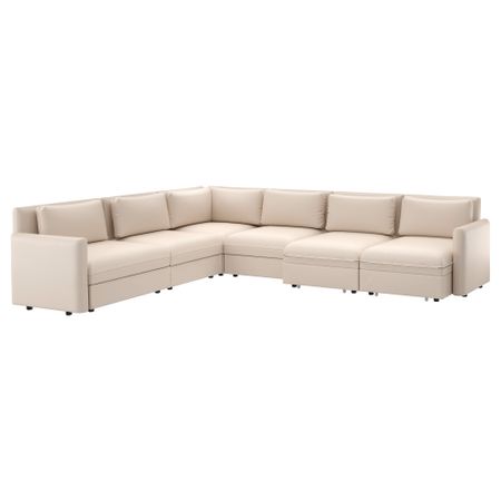 6-местный диван-кровать ВАЛЛЕНТУНА, Мурум бежевый