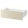 Ящик, 60x42x20 см, белый, светло-бежевый IKEA SKATVAL 394.378.21