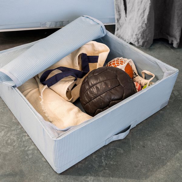 Сумка для хранения, сине-серый 55x51x18 см IKEA STUK СТУК 004.939.50 - схема-чертеж с размерами