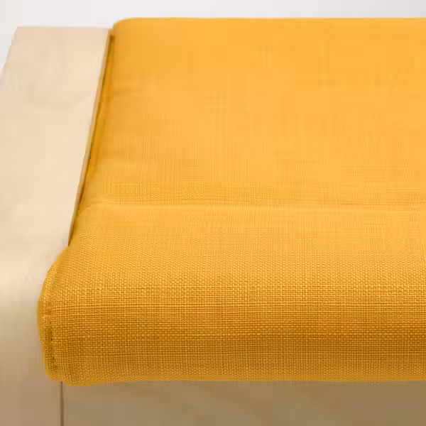 POÄNG Табурет для ног - березовый шпон/Skiftebo желтый - фото 3