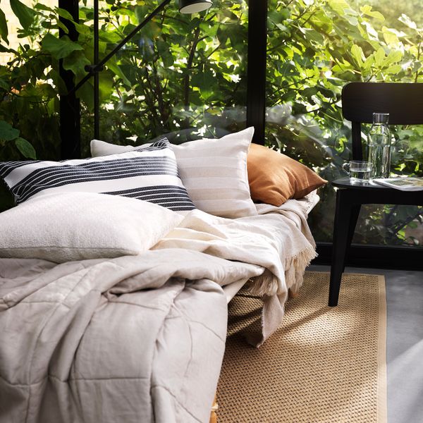 Покрывало, неокрашенный 260x250 см IKEA GULVED ГУЛЬВЕД 503.929.20 - схема-чертеж с размерами