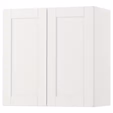 SMÅSTAD Навесной шкаф - белый с рамой/с 1 полкой 60x32x60 см