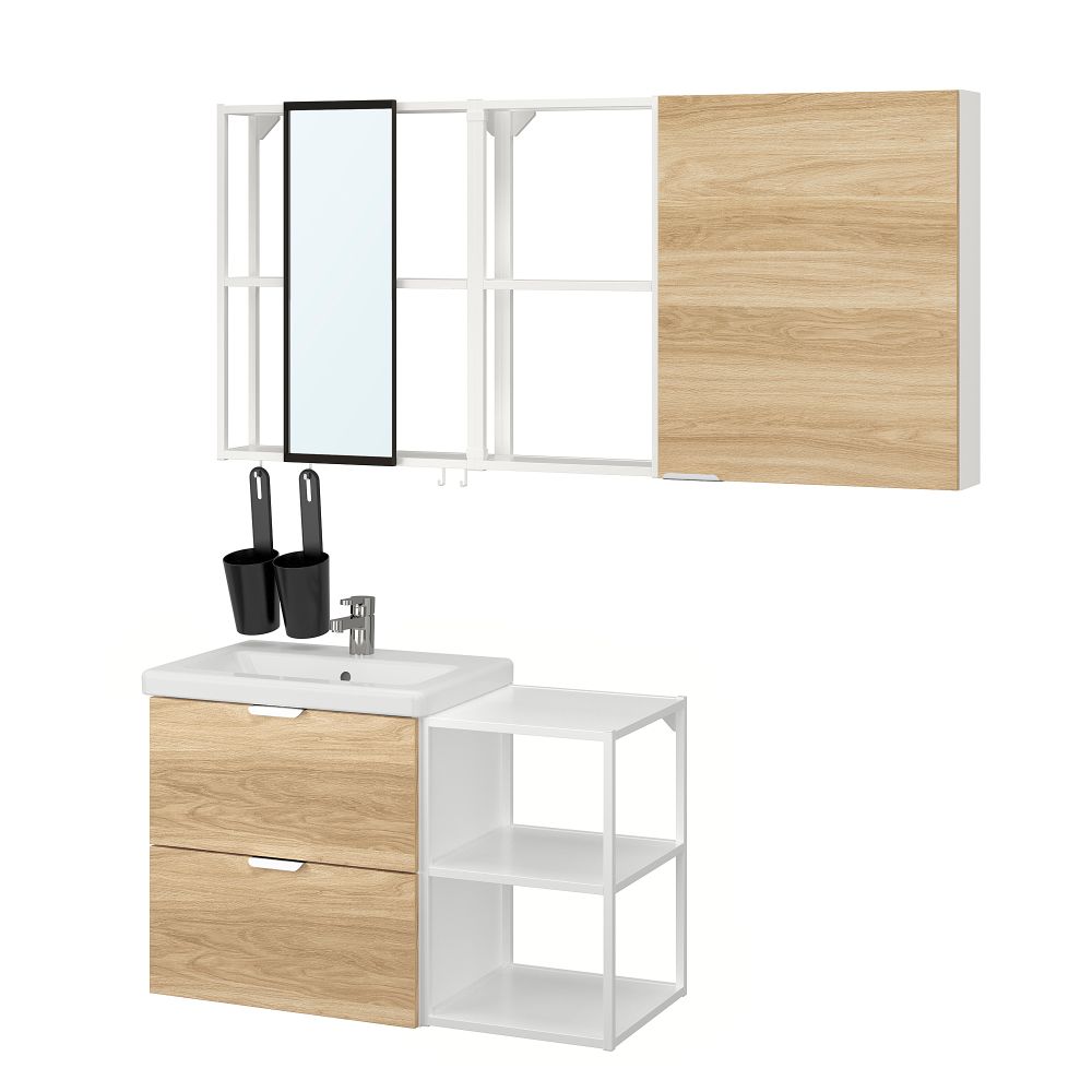 IKEA в интерьере ванной