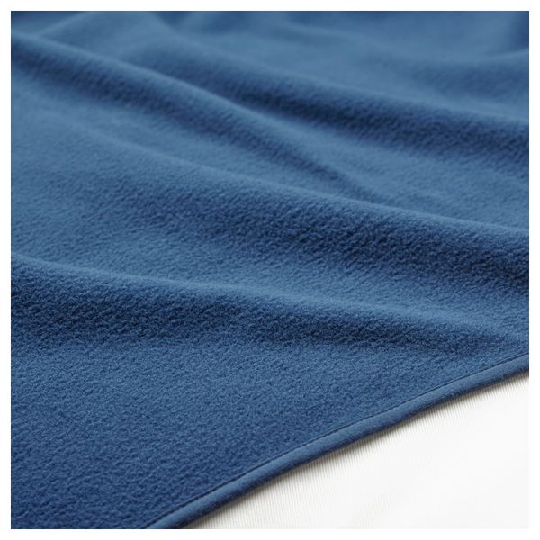 Плед СКУГСКЛОКА, синий (130x170 см) - схема-чертеж с размерами