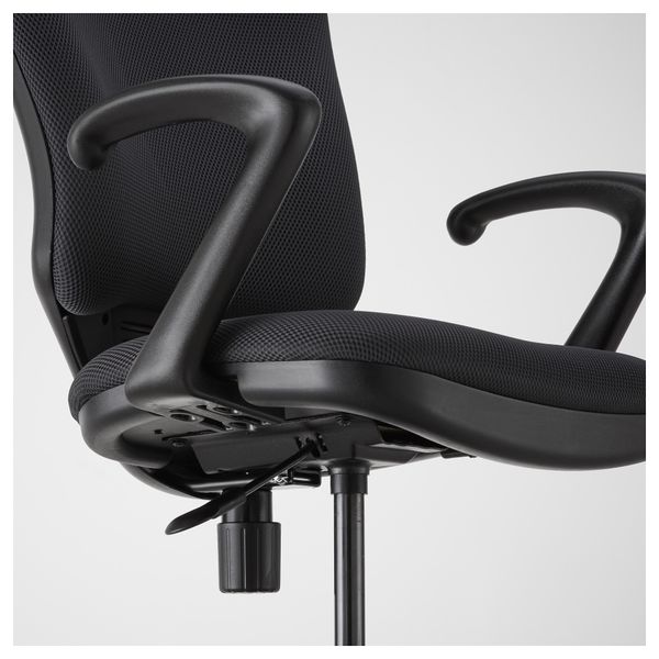 Рабочий стул БЬЁРГУЛЬФ, серый - фото 2