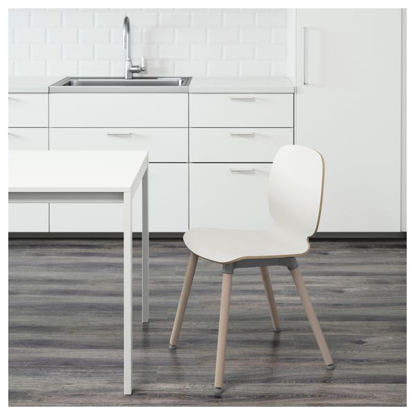 Стул СВЕН-БЕРТИЛЬ, белый, Эрнфрид береза - фото 3