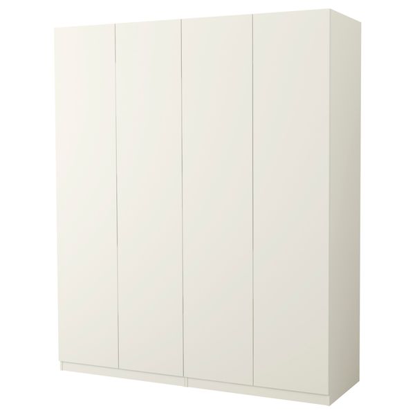 Гардероб ПАКС, белый, Танем белый (200x60x236 см) - фото 2