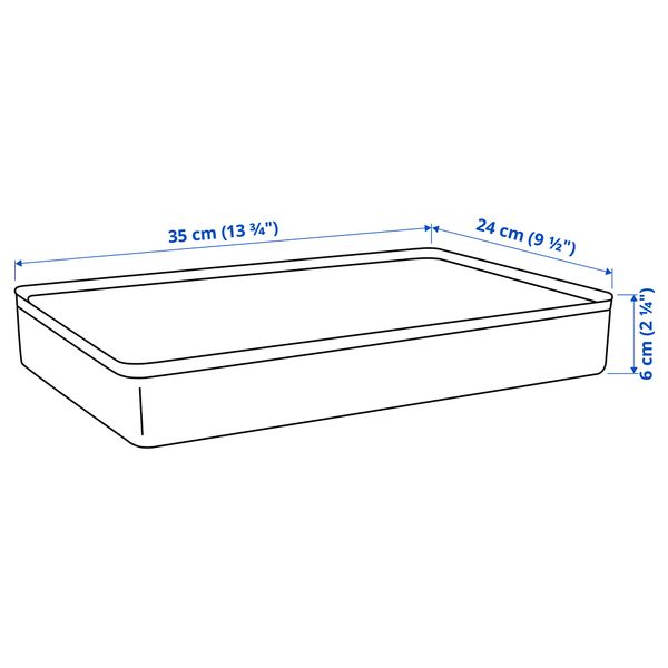 Упаковка 9 из 8 для IKEA - схема-чертеж с размерами