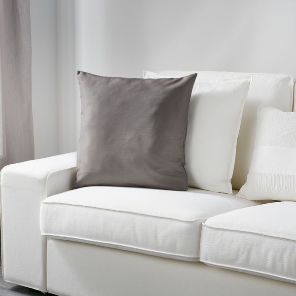 Подушка, серый 40x40 см IKEA KRONÄRT КРОНЭРТ 002.848.57 - схема-чертеж с размерами