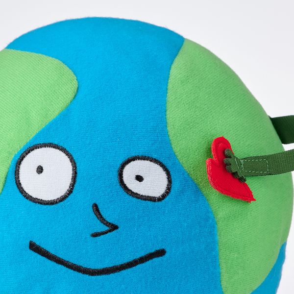 Мягкая игрушка, глобус-человечек IKEA SAGOSKATT САГОСКАТТ 804.916.45 - схема-чертеж с размерами