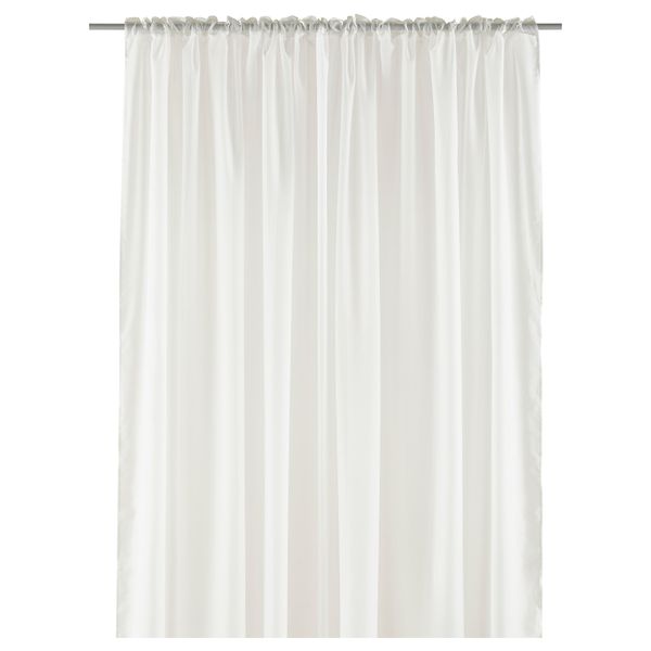 Гардина, 1 шт. РЕВЛУММЕР, белый (300x270 см) - схема-чертеж с размерами