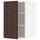 Навесной шкаф с полками, белый, Sinarp коричневый, 40x60 см IKEA METOD МЕТОД 094.698.99