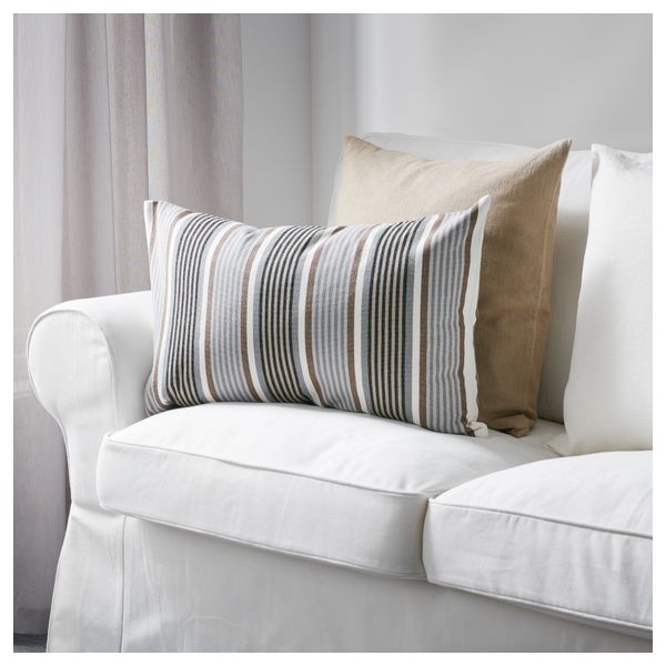 Чехол на подушку РАГНБОРГ, серый (40x65 см) - схема-чертеж с размерами