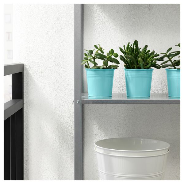 Кашпо СОККЕР, д/дома/улицы, бирюзовый - фото 3