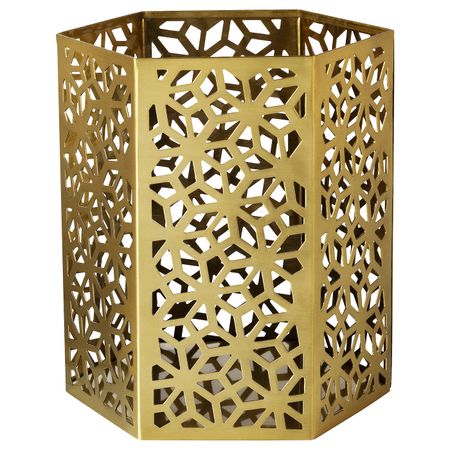 Подсвечник для греющей свечи, золотой 15 см IKEA LJUVARE ЛЬЮВАРЕ 204.921.29