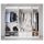 Гардероб, белый, 250x58x236 см IKEA PAX ПАКС 591.284.74