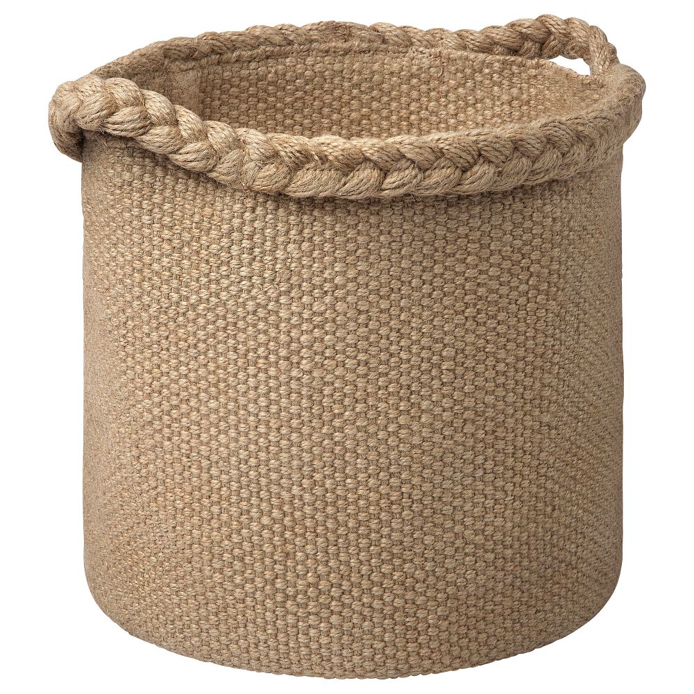 Корзина, джут, спираль, 26x25x25 см IKEA MÄVINN 105.877.69 - фото 1