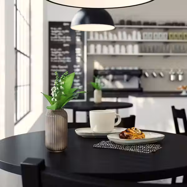 STILREN Ваза - темный серо-бежевый 12 см - фото 3